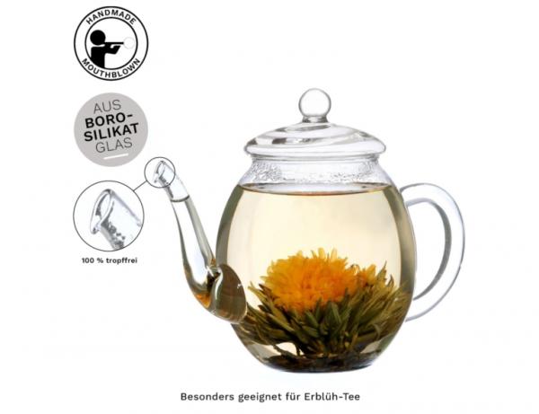 Glaskanne Flower - 500 ml